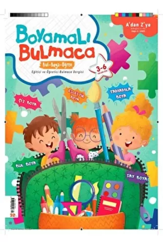 Boyamalı Bulmaca Sayı 4