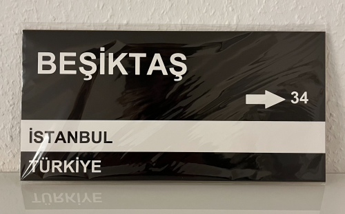 Beşiktaş Tabelası İstanbul